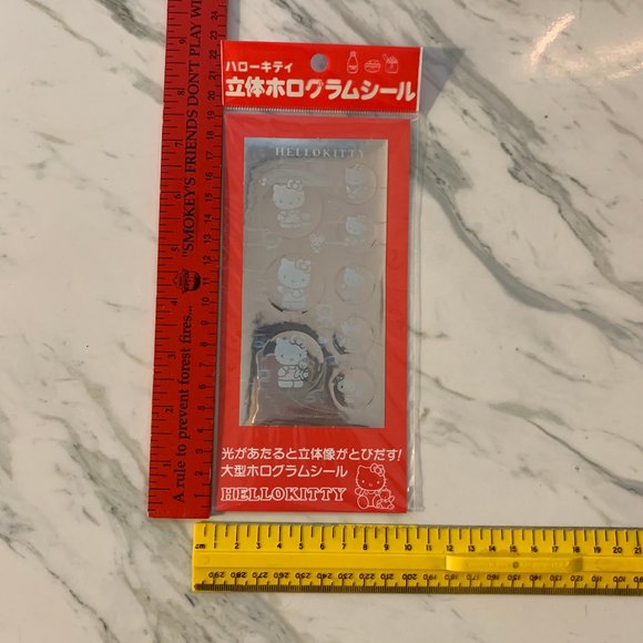 Hello Kitty Holographic Stickers very rare 1991 vintage - Picture 1 of 4